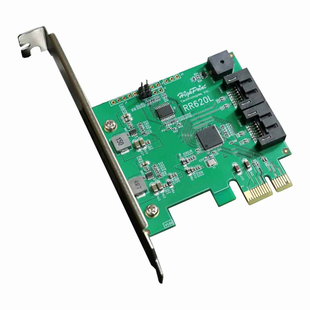 (image for) Highpoint RR620L 2 Port SATA 3 PCI Express RAID Card